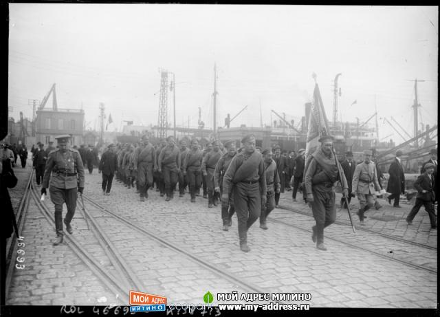Русский Экспедиционный Корпус во Франции - 1916 год - прибытие