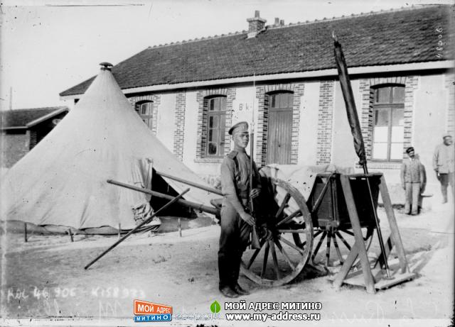 Русский Экспедиционный Корпус во Франции - 1916 год - лагерь