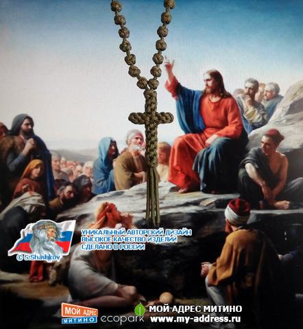 «возраст Христа» - русские четки из паракорда - 33 узелка